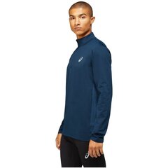 Asics t-krekls vīriešiem Core LS 1/2 Zip Winter Top M 2011C347-400, zils cena un informācija | Vīriešu T-krekli | 220.lv