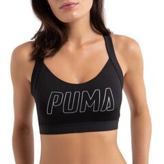 Sporta krūšturis sievietēm Puma 51908501, melns cena un informācija | Sporta apģērbs sievietēm | 220.lv