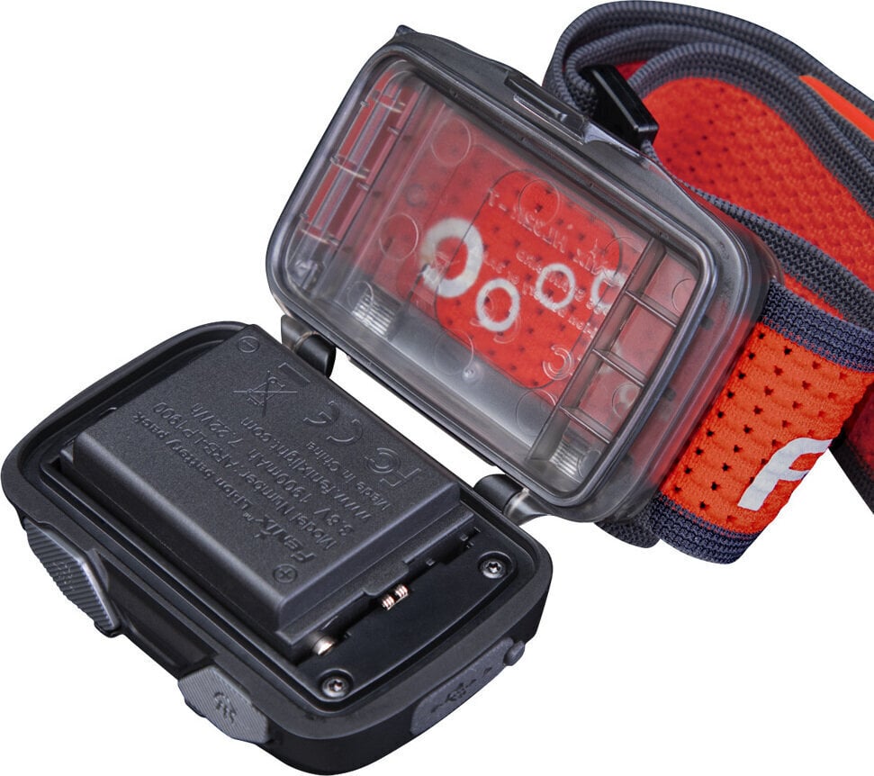 Galvas lukturis Fenix HL32R-T, sarkans cena un informācija | Lukturi un prožektori | 220.lv