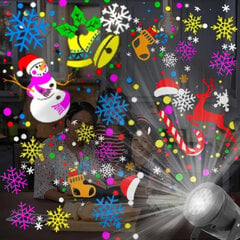 USB Powered Рождественский проектор Снежинка, Электроника LV-5, 1 штука цена и информация | Рождественское украшение CA1029 | 220.lv