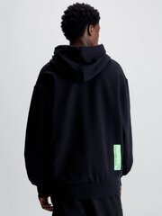 Džemperis vīriešiem Calvin Klein Jeans Hyper Real Photoprint Black 560076953, melns cena un informācija | Vīriešu jakas | 220.lv