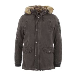 Куртка мужская NATURE, серая цена и информация | Мужские куртки | 220.lv