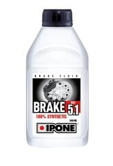 Bremžu šķidrums Ipone Brake Dot 5.1, 500ml, 800313 цена и информация | Масла для других деталей автомобиля | 220.lv