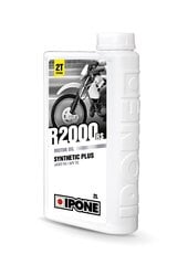 Pussintētiskā 2T motoreļļa Ipone R2000, 800104, RS, 2 l cena un informācija | Moto eļļas | 220.lv