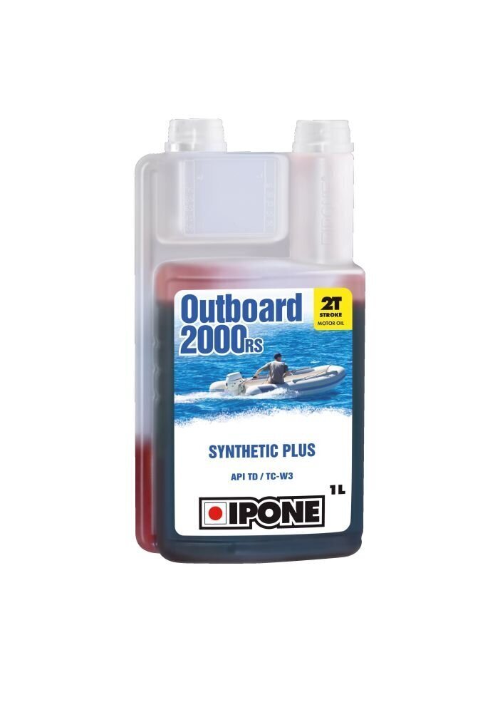 Sintētiskā 2T ūdens transporta motoreļļa Ipone Outboard 2000 RS, 800593, 1 l cena un informācija | Moto eļļas | 220.lv