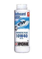Sintētiskā 4T ūdens transporta dzinēja eļļa Ipone Outboard 4000 RS 10W40, 800573, 1 l cena un informācija | Moto eļļas | 220.lv