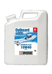 Sintētiskā 4T ūdens transporta dzinēja eļļa Ipone Outboard 4000 RS 10W40, 800573, 5 l цена и информация | Мото масла | 220.lv