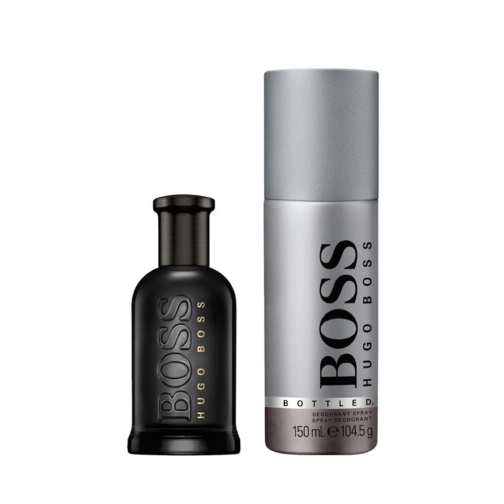 Kosmētikas komplekts Hugo Boss vīriešiem: parfimērijas ūdens EDP, 50 ml + dezodorants, 150 ml цена и информация | Vīriešu smaržas | 220.lv