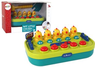 Arkādes spēle Whac-a-Mole Green Yellow Chickens цена и информация | Игрушки для малышей | 220.lv