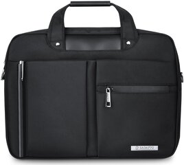 Eleganta klēpjdatora soma 15,6", daudzfunkcionāla plecu soma Zagatto cena un informācija | Somas portatīvajiem datoriem | 220.lv