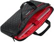 Klēpjdatora soma 15,6" melna ar sarkanu iekšpusi, universāla plecu soma Zagatto cena un informācija | Somas portatīvajiem datoriem | 220.lv