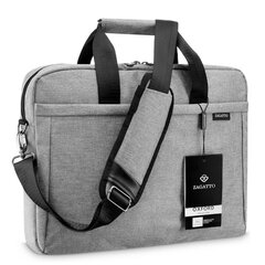 Klēpjdatora soma 15,6" pelēkā krāsā ar plecu siksnu Zagatto цена и информация | Рюкзаки, сумки, чехлы для компьютеров | 220.lv