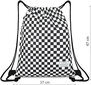 Melnbalti rūtainā apavu soma aizveras ar aukliņu Zagatto cena un informācija | Sporta somas un mugursomas | 220.lv