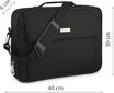 Portatīvo datoru soma 15,6" melna plecu somiņa Zagatto цена и информация | Somas portatīvajiem datoriem | 220.lv