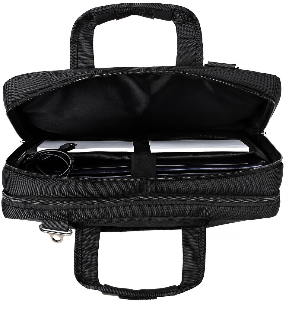 Portatīvo datoru soma 15,6" melna, biznesa dokumentu plecu somiņa Zagatto цена и информация | Somas portatīvajiem datoriem | 220.lv