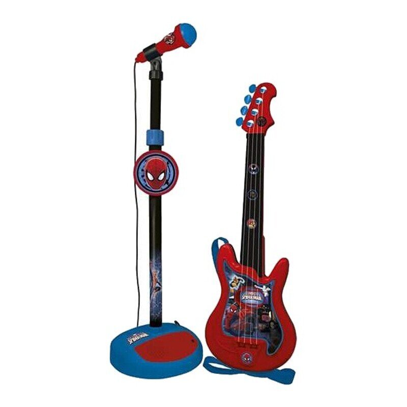 Mikrofonu un ģitāras komplekts Spiderman cena un informācija | Galda spēles | 220.lv