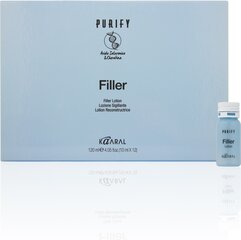 FILLER ✴ Cosmeceutical Lotion, с гиалуроновой кислотой и кератином, для хрупких, ломких волос, в ампулах (12 x 10 мл) цена и информация | Средства для укрепления волос | 220.lv