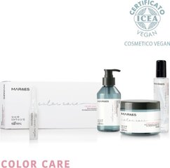 MARAES COLOR CARE Лечебный комплекс/лосьон в ампулах для лечения цвета волос, 100% ВЕГАН (12х10 мл) цена и информация | Средства для укрепления волос | 220.lv