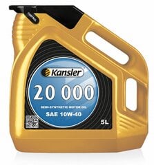 Масло моторное Kansler SAE 10W-40 Semi syntchetic, 5л. цена и информация | Моторное масло | 220.lv