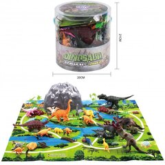 Dinozauru figūriņu komplekts Woopie, 34 gab. cena un informācija | Rotaļlietas zēniem | 220.lv