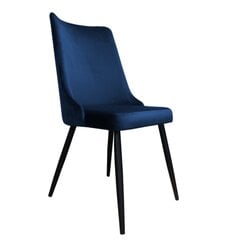 Ēdamistabas krēsls Decorates Olivia Black, zils cena un informācija | Virtuves un ēdamistabas krēsli | 220.lv