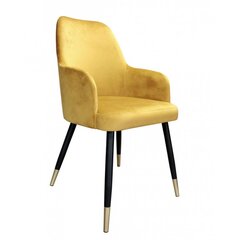 Ēdamistabas krēsls Decorates West Duo, dzeltens cena un informācija | Virtuves un ēdamistabas krēsli | 220.lv