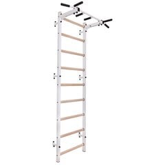 BenchK 311W деревянно-металлическая гимнастическая лестница с металлической перекладиной цена и информация | Шведские стенки | 220.lv