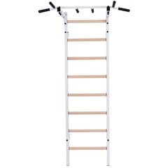 BenchK 221W деревянно-металлическая гимнастическая лестница с перекладиной цена и информация | Шведские стенки | 220.lv