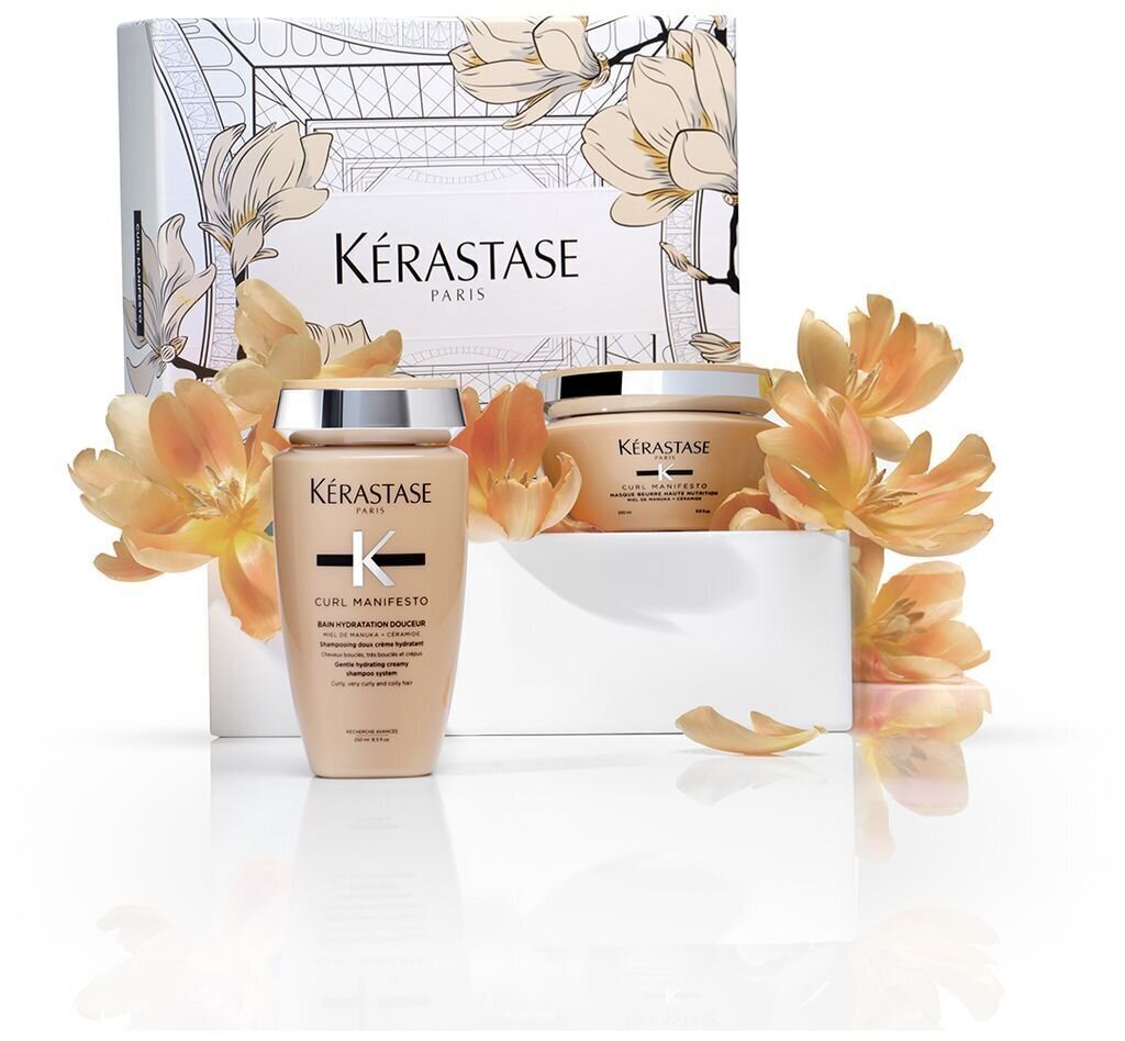 Kerastase Curl Manifesto: šampūns, 250 ml + matu maska, 200 ml cena un informācija | Šampūni | 220.lv