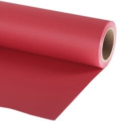 Manfrotto papīra fons 2,75x11m, sarkans (9008) cena un informācija | Apgaismojums fotografēšanai | 220.lv