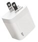 Silicon Power ceļojumu adapteris USB/USB-C QM16 20W, balts цена и информация | Lādētāji un adapteri | 220.lv