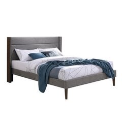 Кровать TEXAS с матрасом HARMONY TOP 160x200см, серый цена и информация | Кровати | 220.lv