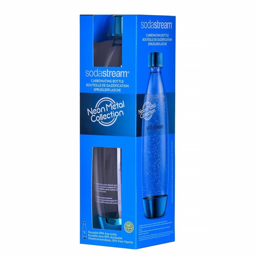 Pudele SodaStream, 1L cena un informācija | Glāzes, krūzes, karafes | 220.lv