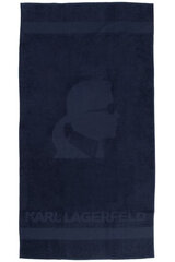 Karl Lagerfeld dvielis NAVY 170x95 cm cena un informācija | Dvieļi | 220.lv