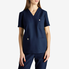 Медицинская блуза для женщин Supra, синяя цена и информация | Медицинская одежда | 220.lv