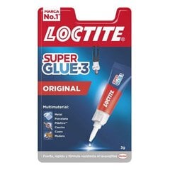 Līme Loctite Super Glue 3 (3 g) cena un informācija | Līmes | 220.lv