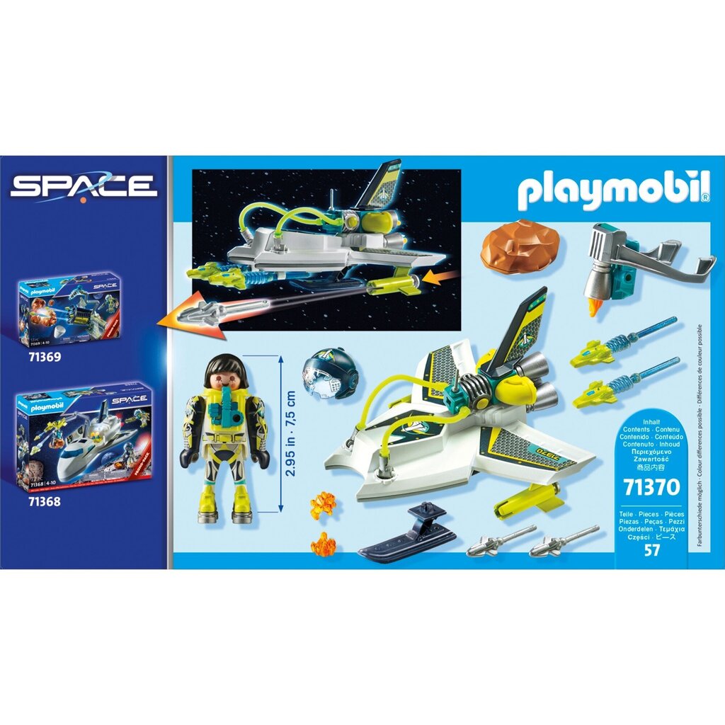 71370 PLAYMOBIL® Space Moderns kosmosa drons cena un informācija | Konstruktori | 220.lv