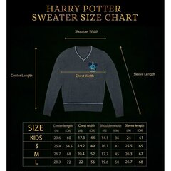 Džemperis vīriešiem Harry Potter Slytherin 14174, pelēks cena un informācija | Vīriešu džemperi | 220.lv