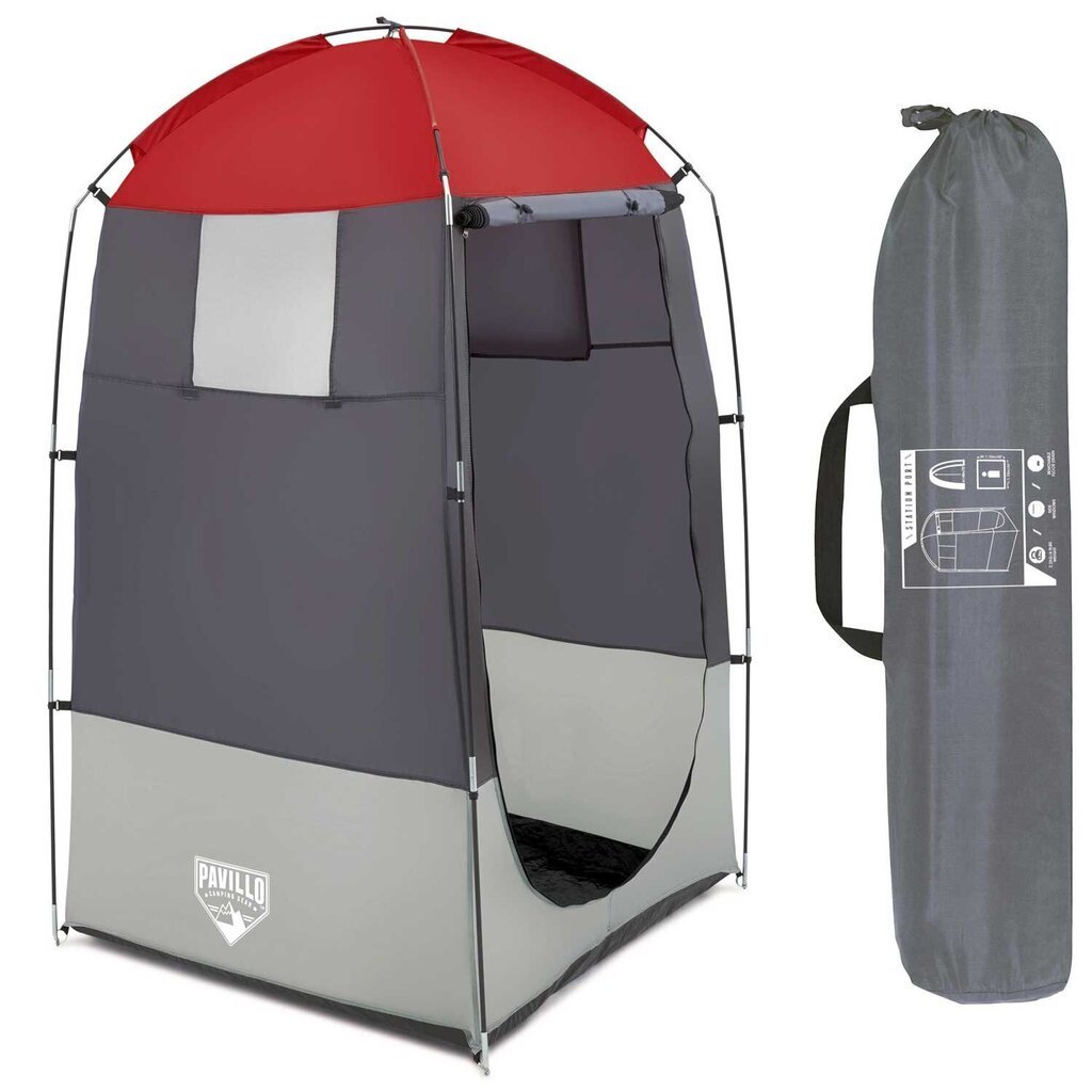 Pludmales pārģērbšanās telts - kabīne, 110 x 110 x 190 cm. цена и информация | Teltis | 220.lv
