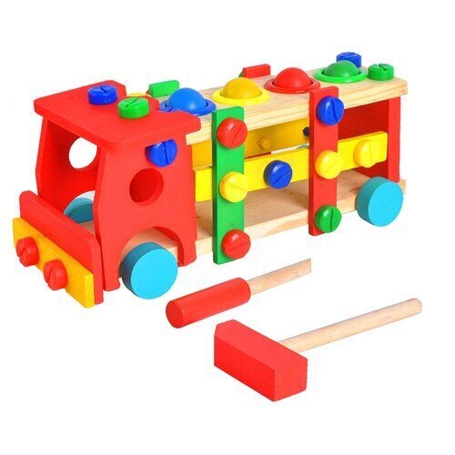 Koka konstruktors Kruzzel kravas automašīna cena un informācija | Rotaļlietas zēniem | 220.lv
