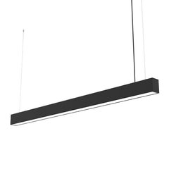 elmark led profile surface 600mm 24w 4000k black цена и информация | Люстры | 220.lv