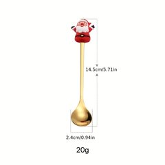 Ziemassvētku karotītes, 6 gab. цена и информация | Столовые приборы | 220.lv