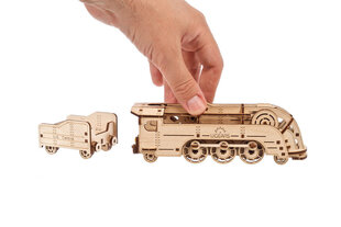 Mehāniskā modeļa komplekts Mini Locomotive цена и информация | Конструкторы и кубики | 220.lv