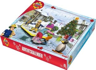 Адвент(предрождественский)-календарь Simba Fireman Sam (Пожарный Сэм), 40 частей цена и информация | Игрушки для мальчиков | 220.lv