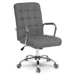 Biroja krēsls, pelēks цена и информация | Офисные кресла | 220.lv