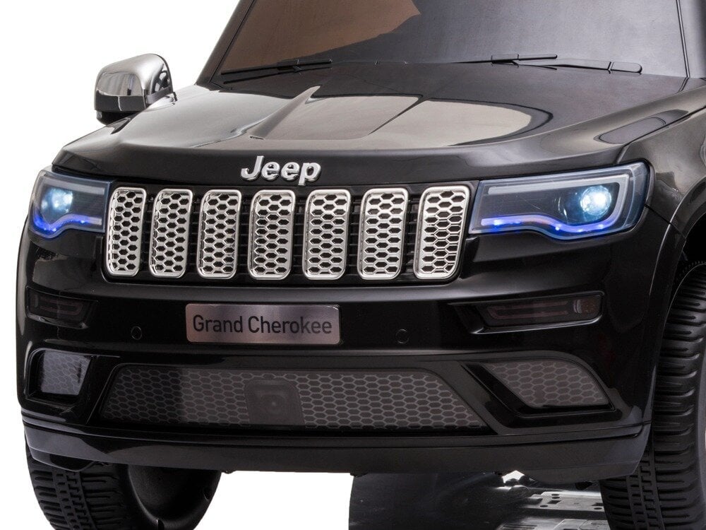 Bērnu elektroauto Jeep Grand Cherokee Rollzone, melns cena un informācija | Bērnu elektroauto | 220.lv