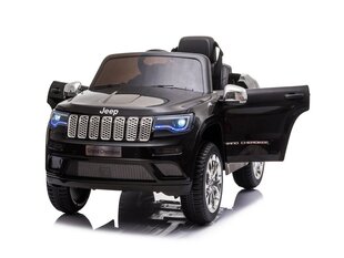 Bērnu elektroauto Jeep Grand Cherokee Rollzone, melns cena un informācija | Bērnu elektroauto | 220.lv