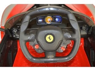 Bērnu elektromobilis Ferrari Scuderia FXX Rollzone, sarkans цена и информация | Электромобили для детей | 220.lv