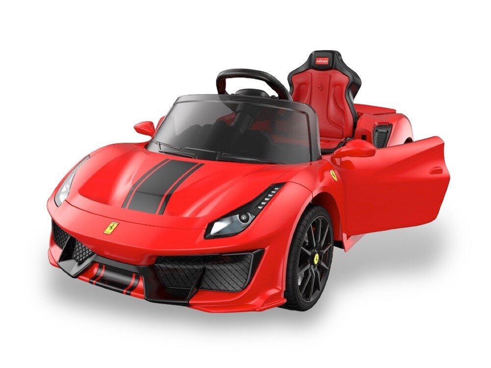 Bērnu elektromobilis Ferrari 488 Spider Rollzone, sarkans cena un informācija | Bērnu elektroauto | 220.lv