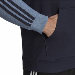 Толстовка с капюшоном мужская Adidas Mélange French Terry Темно-синий цена и информация | Мужские толстовки | 220.lv